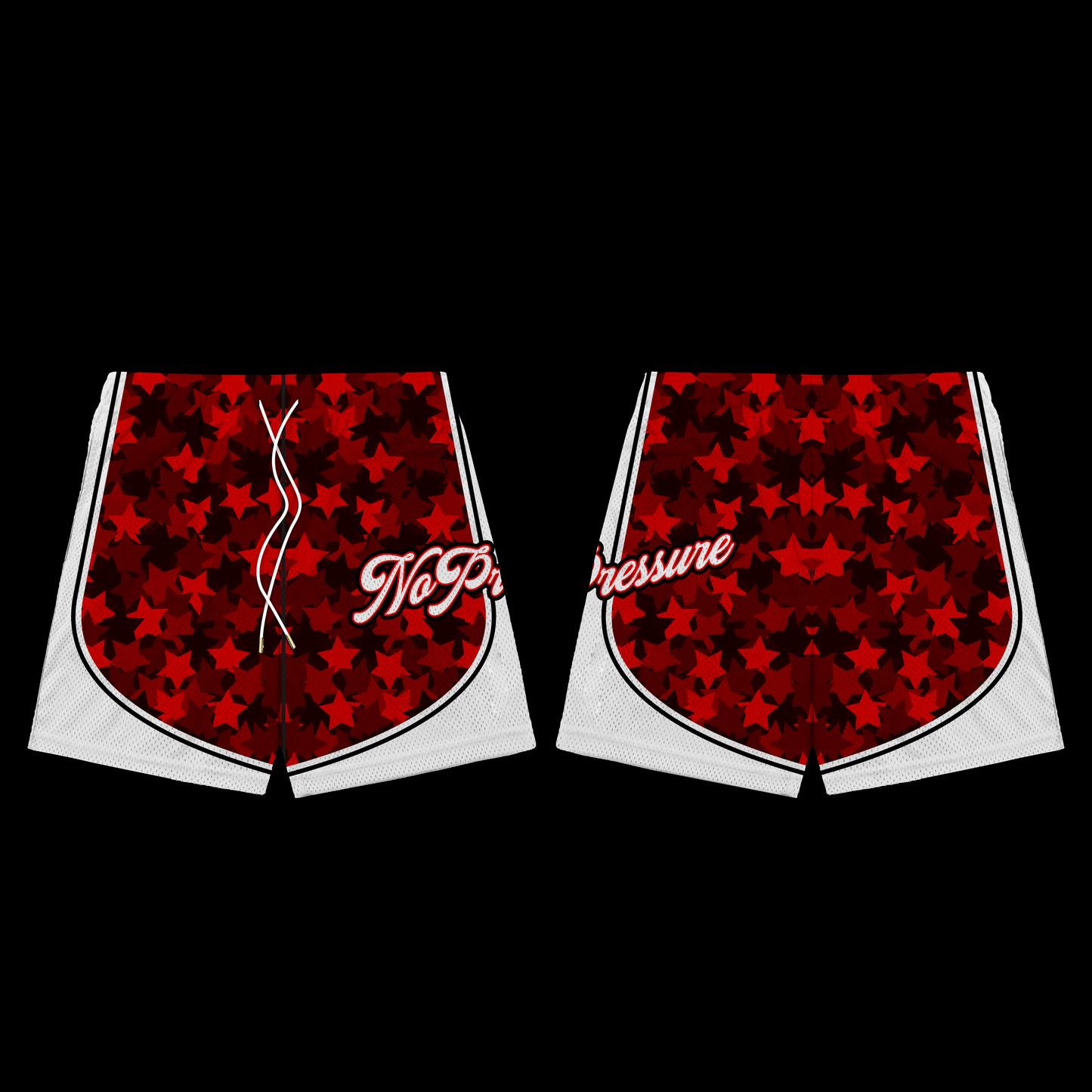 Snake Mesh Short - Red