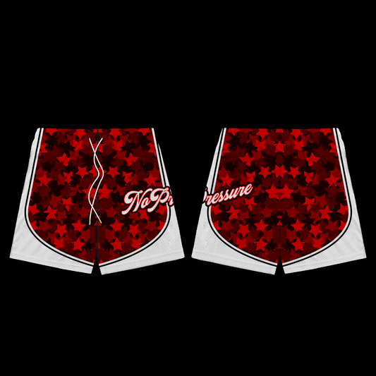 Snake Mesh Short - Red