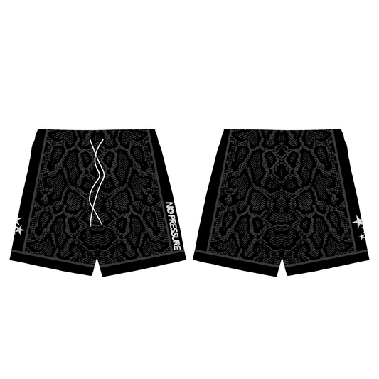 Snake Mesh Short - Black