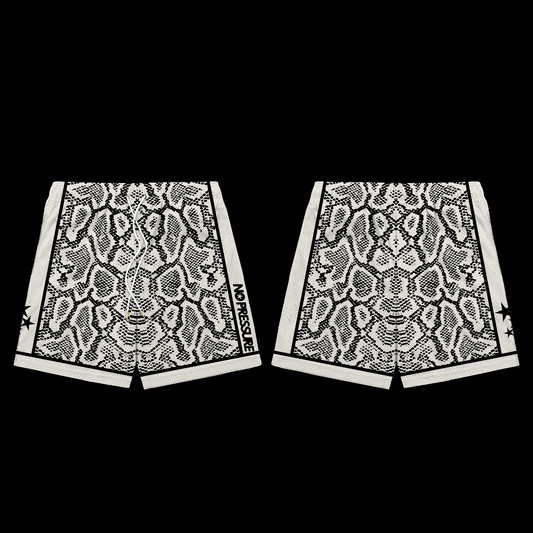 Snake Mesh Short - Gray