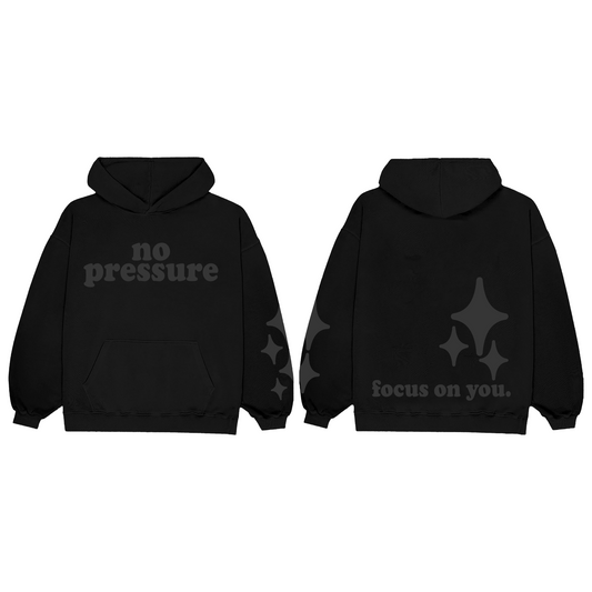 Stars Hoodie - Black