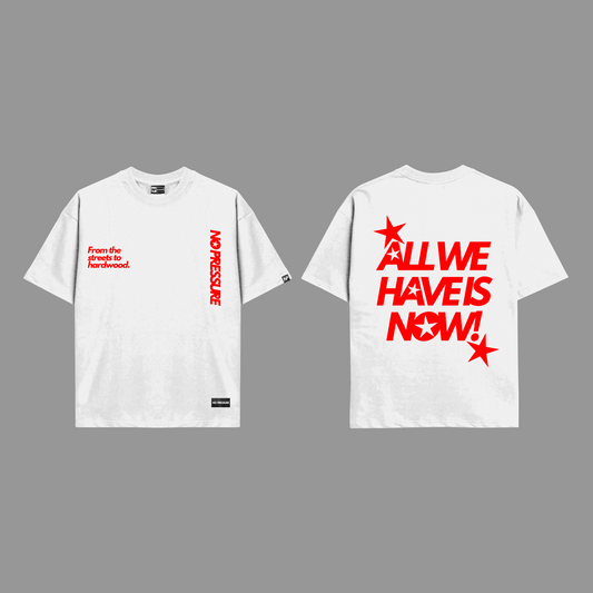 All We Have Is Now - White and Red