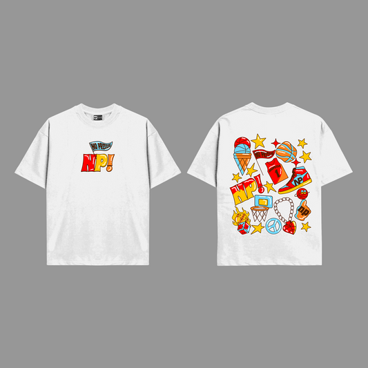 Ball Collage - White