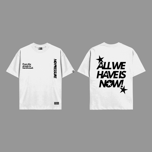 All We Have Is Now - White and Black