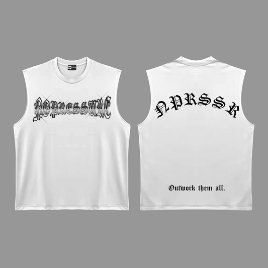 Muscle Tee - White
